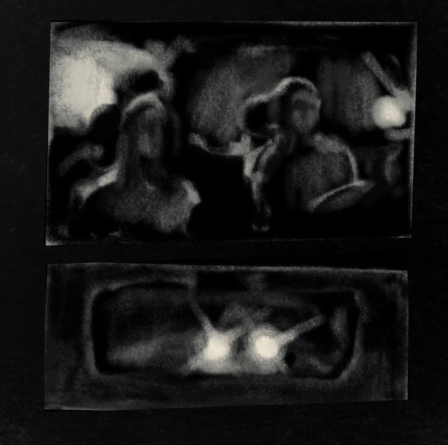 Panel from an imaginary comic book